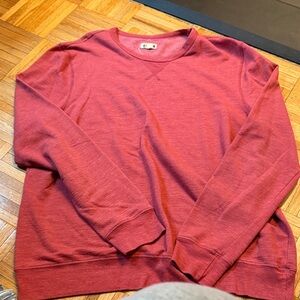 1901 Men's Crewneck Sweater in pink/salmon